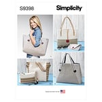 SIMPLICITY SS9398OS UNDEFINED Accessoires assortis, sac fourre-tout, sac à main et pochette, taille unique