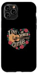 iPhone 11 Pro Love One Woman And Several Guitars Acoustic Guitar Guitarist Case