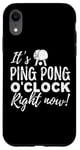 Coque pour iPhone XR C'est l'heure du ping-pong ! Funny Table Tennis