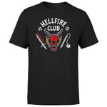 T-Shirt Vintage Unisexe Stranger Things Hellfire Club - Noir - XXL - Noir