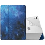 MoKo for iPad Air 6th Generation 11-inch Case (M2) 2024, iPad Air 5th/4th Gen Case 10.9" 2022/2020, Translucent Frosted Soft TPU Back Cover for iPad Air 6/5/4 Gen, Slim iPad Air Case, Blue Starry Sky