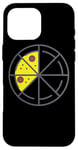 iPhone 16 Pro Max Pizza 3 Slices Cheese Pepperoni Funny Geometric Food Retro Case