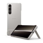 Sony Style Cover with Stand for Xperia 1 V XQZ-CBDQ Platinum Gray