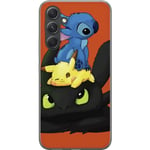 Samsung Galaxy S25+ Genomskinligt Skal Lilo and Stitch