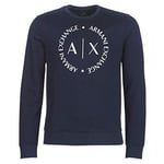 Armani Exchange Men's 8nzm87 Sweatshirt, Blue (Navy 1510), X-Small