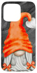 Coque pour iPhone 15 Pro Max Cute Orange Gnome For Women And Leukemia Support - Gnomie