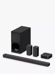 Sony HT-S40R Bluetooth Soundbar with Subwoofer and Wireless Rear Speakers, Black