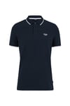 Joop Mens Agnello Polo Shirt Short Sleeve - Blue - Size Small