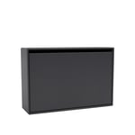 Montana - Hide Shoe Cabinet - Anthracite - Skohyller - designer_peter_j_lassen - Svart - MDF