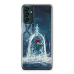 ERT GROUP mobile phone case for Samsung M13 4G original and officially Licensed Disney pattern Beauty and the Beast 002 optimally adapted to the shape of the mobile phone, case made of TPU