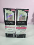 2 X John Frieda Sheer Blonde Brilliantly Brighter Treatment 120ml