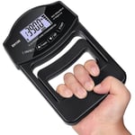 Grip Strength Tester, 396lbs/180kg Digital Hand Dynamometer Grip Strength Meter USB LCD-skärm Hand