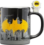 OFFICIAL DC COMICS BATMAN BAT SIGNAL HANDLE COFFEE CUP MUG GIFT BOX