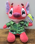 Lilo & Stitch Hawaii Leroy Plush Red Soft Toy Official Disney New With Tag