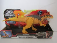 Mattel Jurassic World Cryolophosaurus Sound Strike Dinosaur NEW GNJ66