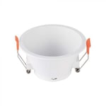 Downlight, bländar inte, utan ljuskälla - Hål: Ø8,3 cm, Mått: Ø9,3 cm, vit, välj MR16 eller GU10 sockel - Fatning : GU10