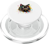 Splash Art York Chocolate Cat PopSockets PopGrip for MagSafe