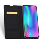 Huawei P Smart 2019 Flipfodral Skin Pro med Kortfack Svart