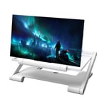 Affichage mobile pliable,support agrandi,support pliable,amplificateur vidéo,écran de téléphone 3D de 8 pouces,support rapide - Type WHITE #M