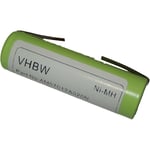 vhbw Batterie remplacement pour Philips 138-10584, 422203613480 pour rasoir tondeuse électrique (2000mAh, 1,2V, NiMH)