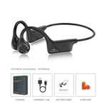 Real Bone Conduction Headphones Bluetooth Wireless Waterproof Sports Earphones