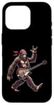 Coque pour iPhone 16 Pro Retro Bigfoot Rock Music Men Kids Women Funny Bigfoot Rock