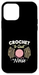 Coque pour iPhone 12 mini Crochet Therapy Mindfulness Soulagement du stress Bien-être mental