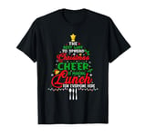 Lunch Lady Christmas XMas School Cafeteria Lunch Lady Tree T-Shirt