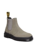 Dr. Martens Unisex-Adult Chelsea Boot, Nickel Grey Milled Nubuck Wp, 7 Women/6 Men