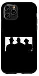 Coque pour iPhone 11 Pro Silhouettes Hip Hop Run-DMC par George DuBose