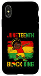 Coque pour iPhone X/XS Juneteenth Black African American Freedom Black History