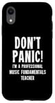 iPhone XR Music Fundamentals Teacher Case