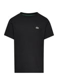 Tee-Shirt&Turtle Sport T-shirts Short-sleeved Black Lacoste