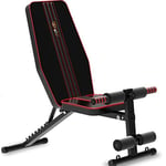 Banc de Musculation Pliable,Multi Tabouret Haltère,Réglable Sit Up Banch,pour La Maison,La Salle de Gym et Le Fitness,Charge Maximale 300Kg(Fret Aérien)