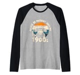 funny slogan rotary phone saying 1900s Raglan Baseball Tee