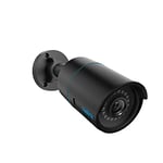 Reolink 5MP Caméra Surveillance Extérieure PoE avec Détection Personne/Véhicule, Caméra IP avec Etanche IP67, Fente pour Carte microSD, Time Lapse, Vision Nocturne IR, Support Audio, RLC-510A Noir