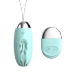 Oeuf vibrant rainuré USB avec télécommande