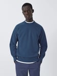 La Paz Crew Neck Fleece Sweatshirt, Blue Oceana