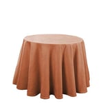 Martina Home Altea Jupe de Table Ronde en Tissu 90 cm de diamètre