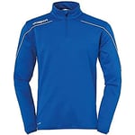 uhlsport Stream 22 1/4 Zip Top Type de Haut Enfant, Bleu Azur/Blanc, 104