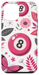 iPhone 12 mini Retro Pink Lucky Disco 8 Ball For Women Case