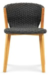 Knit Stol Teak (Gråtonad Teak)