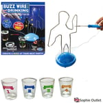 Buzz Wire Drinking Adults Night Party Game Reusable Shot Glasses GiftP9081