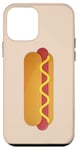 Coque pour iPhone 12 mini Hot Dog Food, dessin animé simple