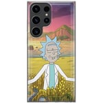 ERT GROUP Coque de téléphone Portable pour Samsung S23 Ultra Original et sous Licence Officielle Rick and Morty Motif Rick & Morty 047 adapté à la Forme du téléphone Portable, Coque en TPU