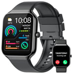 Smart Watch for Men Women Answer/Make Calls, 1.96" Fitness Watch with Step Counter Heart Rate Sleep Monitor, Fitness Tracker 113+ Sports Activity Trackers IP68 Waterproof, Smartwatches for Android IOS