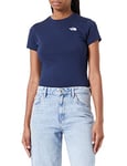 THE NORTH FACE Simple Dome T-Shirt Summit Navy M