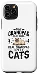 iPhone 11 Pro Some Grandpas Play Bingo Real Grandpas Pet Cats Siamese Cat Case