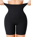 Bafully Culotte Gainante Femme Taille Haute Gaine Amincissante Invisible Panty Gaine Ventre Plat Culottes Sculptantes Shorty Anti Frottement Cuisse Minceur Shapewear