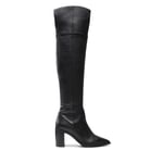 Over-knee boots Baldowski D03693-7011-002 Svart